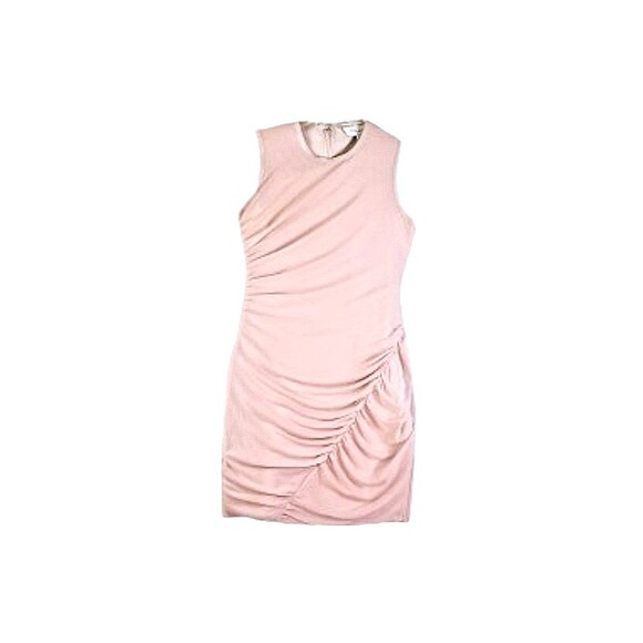 ELLIATT x REVOLVE Harriet Mini Dress Nude Sz Small Bodycon Sleeveless Ruched - Picture 2 of 9